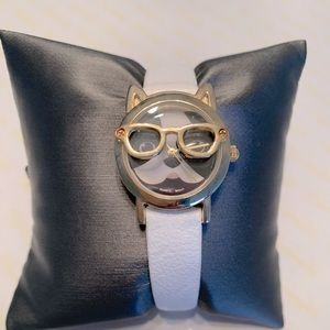 Geneva Cat Eye Fashion Watch with Gold  Dial NOWT